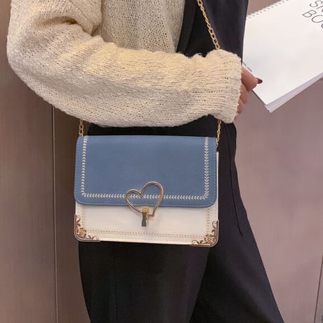 韓国ファッション レザー ショルダーバッグ  751