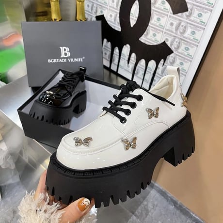 24cmShop ファッション厚底butterflyシューズ 1358