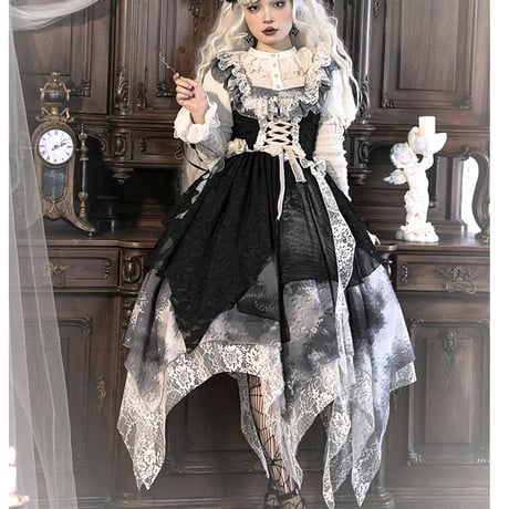 24cmShop ロリータ可愛いJSKワンピース ops010