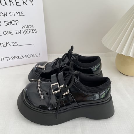 24cmShopメタル風ファッションシングルシューズsh094