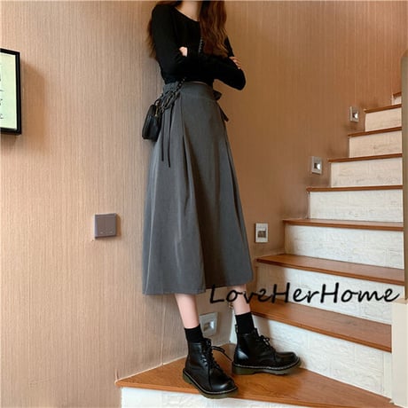24cmShop 韓国ファッション 長いスカート 1195