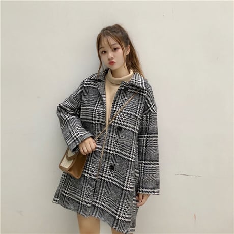 Outer チェックのコート 247