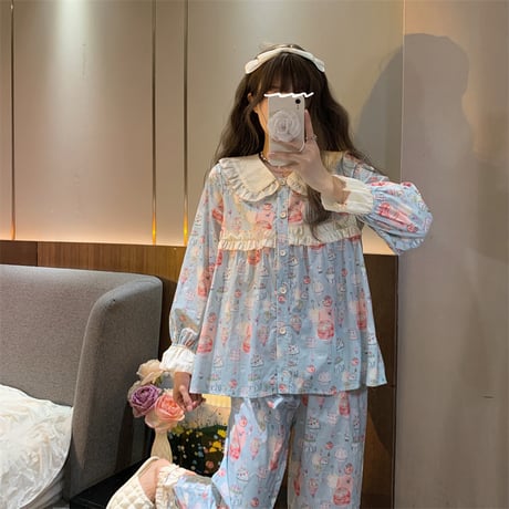 24cmShop可愛い長袖パジャマ sl004