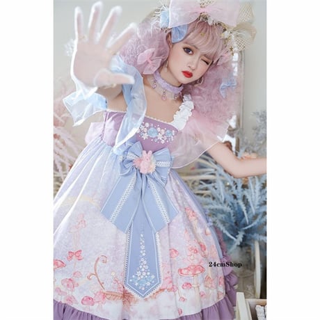 甘ロリフリルファンシードレス opf107