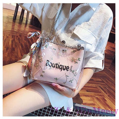 Bags| 透明PVCバッグ 012