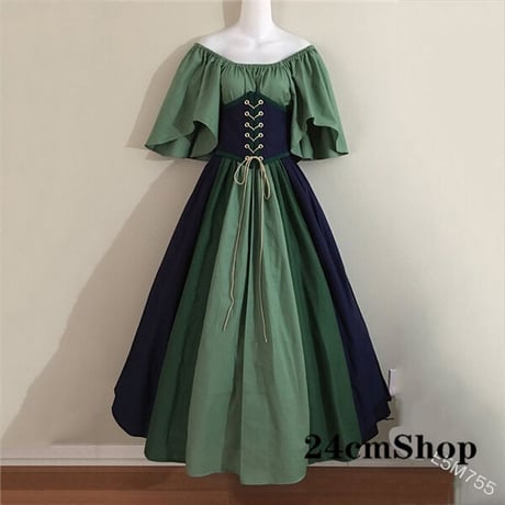 24cmShop 中世ヨーロッパ風ワンピース 1196