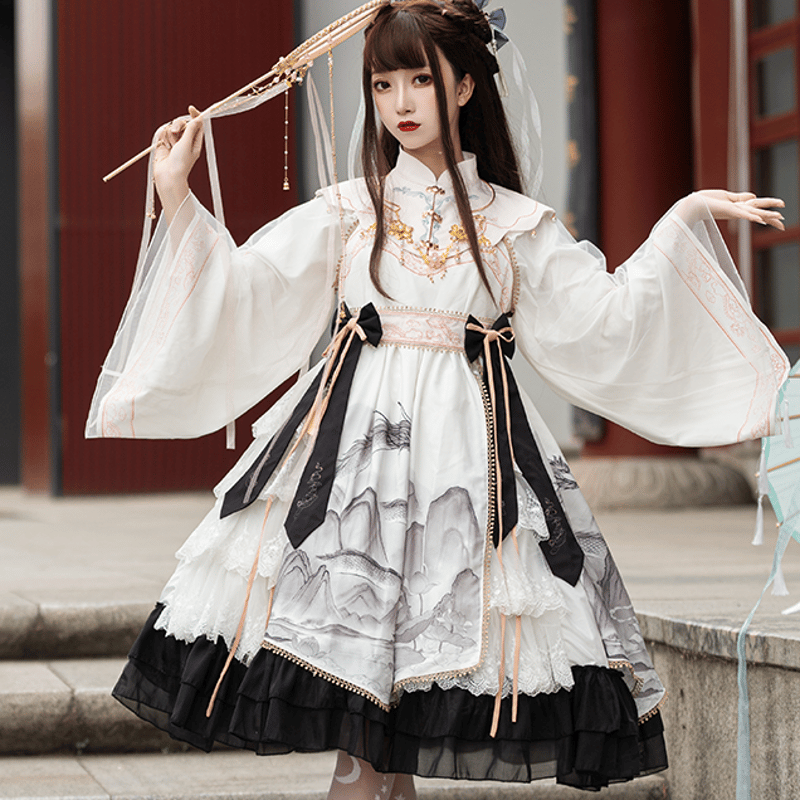 24cmShop中国服とロリータワンピース 1384 | 可愛い服量産型服 24cmShop中国服とロリータワンピース 1384 | 可愛い服量産型服