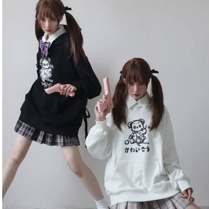 NΦDRESS ノードレス ミニ丈半袖パーカー Tops ファッション パーカー