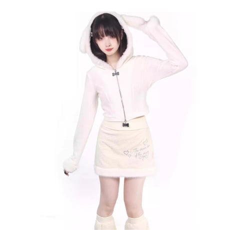 24cmShop ファッション かわいいスカート 純愛ドッグ3点セットsus185