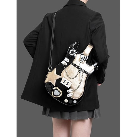 24cmShop サブカル系ギターモチーフバッグ b059