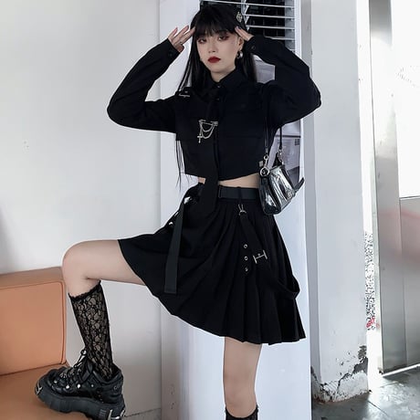 24cmShop 秋の新作ファッションスカート2点セット sus60