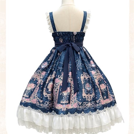 可愛いロリータドレス JSK 2点セット opf130