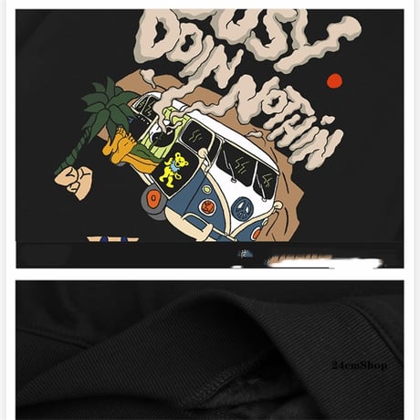 24cmShop insファッションヒップホップのカップルTシャツ tx011