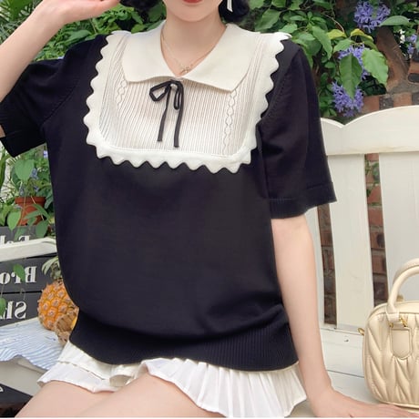 24cmShop 韓国ファッション かわいい半袖+短いスカート 2点セット sus066