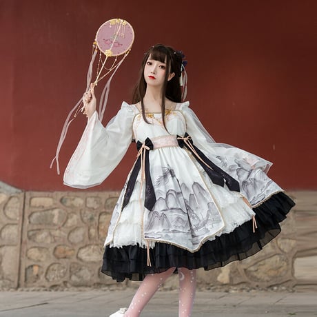 24cmShop中国服とロリータワンピース 1384