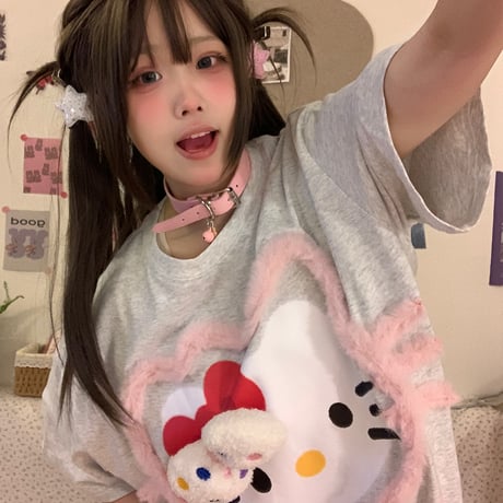 24cmShop かわいいおしゃれカジュアルTシャツ tx090