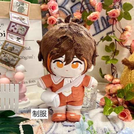鍾離ZhongLi 原神20cm綿人形可愛いぬいぐるみ綿 C005