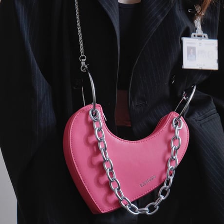 24cmShopファッション レザー ショルダーバッグ b020