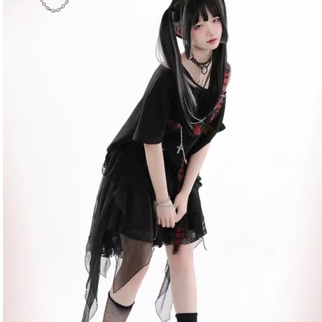 24cmShopサブカルファッション半袖Tシャツ tx082
