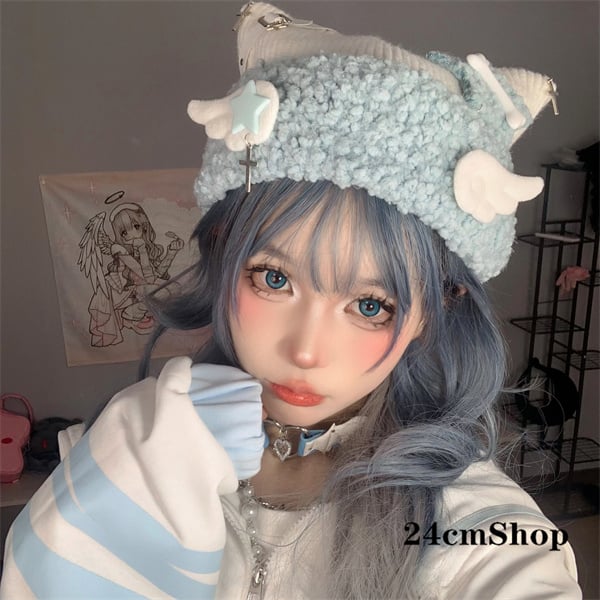 24cmShop地雷系可愛いニット帽 p008 | 可愛い服量産型服通販24cm