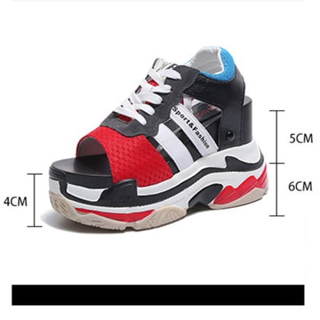 Shoes スニーカー風厚底サンダル 441