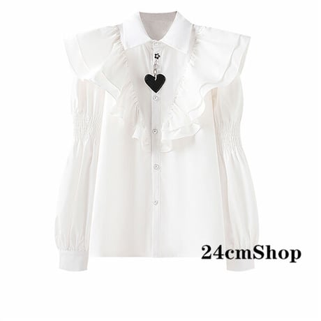 24cmShop 韓国ファッション愛長袖シャツ 1183
