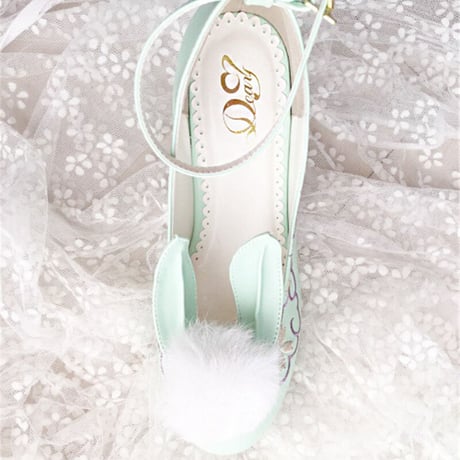 Shoes ロリータ 萌え系 うさぎパンプス 641