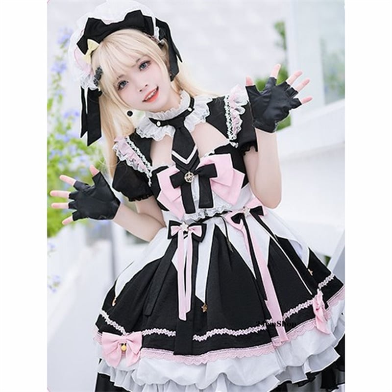 魔法少女フリルワンピースセット opf084 | 可愛い服量産型服通販24cm