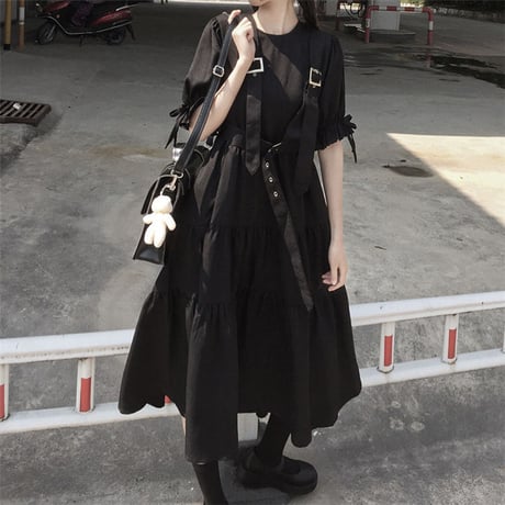 24cmShop 韓国ファッションワンピース2点セットops115