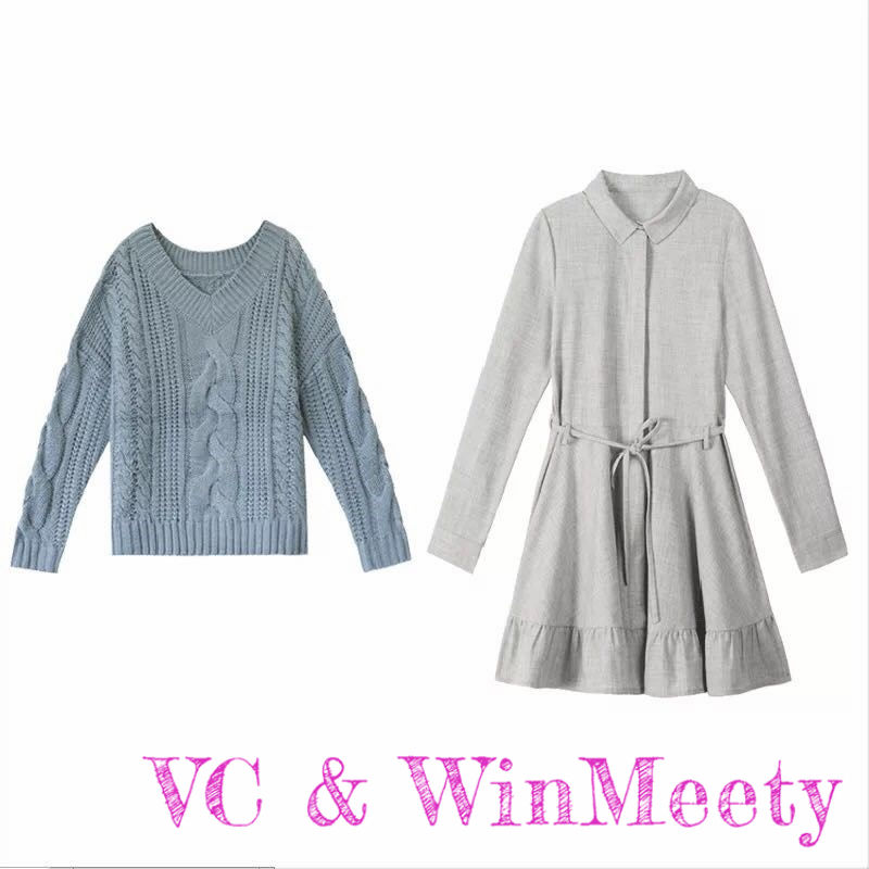 停止中⭐︎セーター・スカート4枚おまとめ 可愛い服スカートのセーターセット 118 | 可愛い服量産型服通販