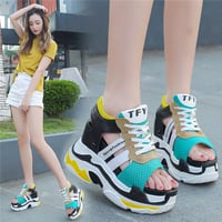 Shoes スニーカー風厚底サンダル 441
