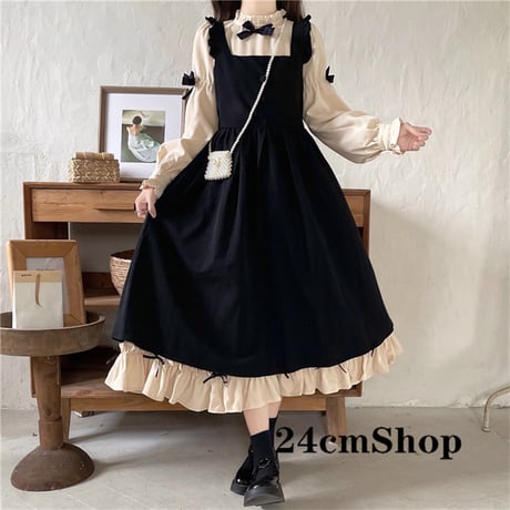 24cmShop かわいいワンピース2点セット1419