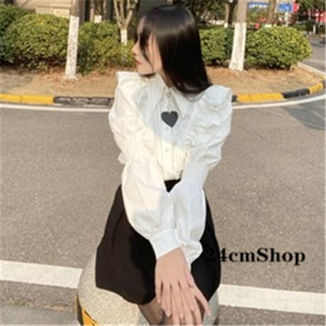 24cmShop 韓国ファッション愛長袖シャツ 1183