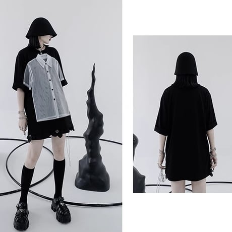 24cmShop 高級感  ファッション  シャツcy023