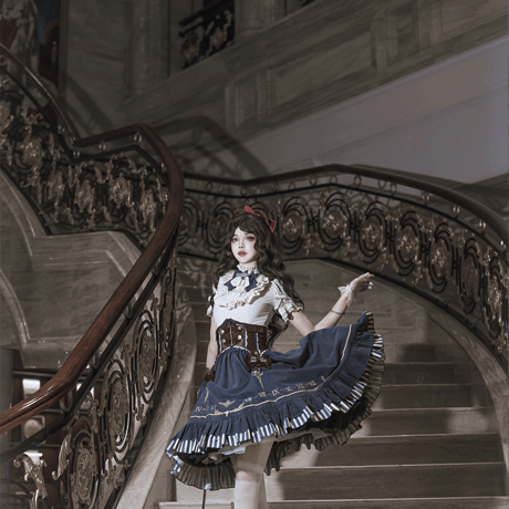 24cmShop軍服ロリータ ファッション かわいい3点セット sus199