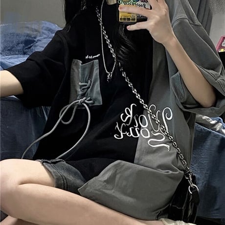 24cmShop insファッションレトロトレーナー 1246