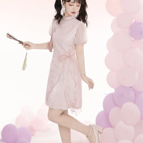 24cmShop 中国風ファッションワンピース ops076