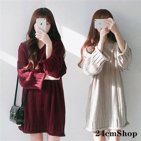 24cmShop ニットワンピース  1105