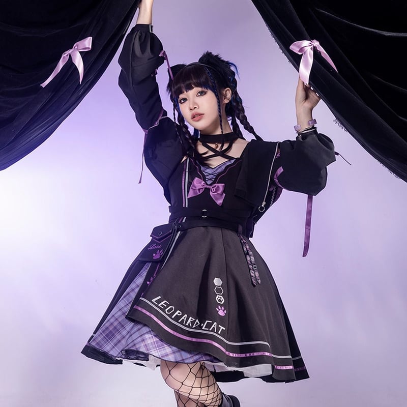 猫耳パーカーアシンメトリーJSK ops003 | 可愛い服量産型服通販 猫耳パーカーアシンメトリーJSK ops003 | 可愛い服量産型服通販