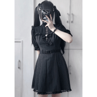 【天使界隈👼】サブカルチャーキャンディスリムワンピース ops108