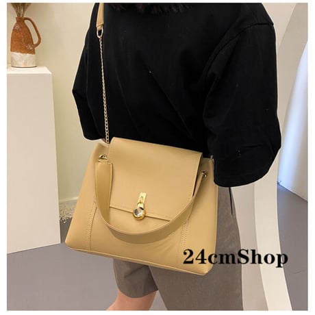24cmShopファッション レザー ショルダーバッグ 1227