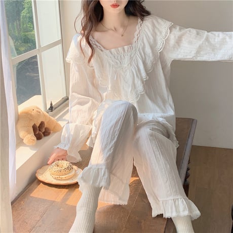 24cmShop可愛い長袖パジャマ2点セット sl005