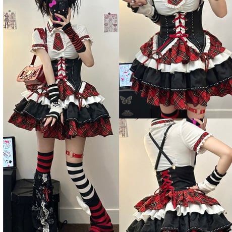 24cmshopロリータワンピース2点セットops019