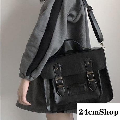 24cmShopレザー調3wayサッチェルバッグ109