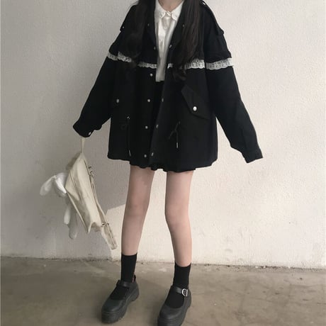 Coat 白いレースのジャケット 636