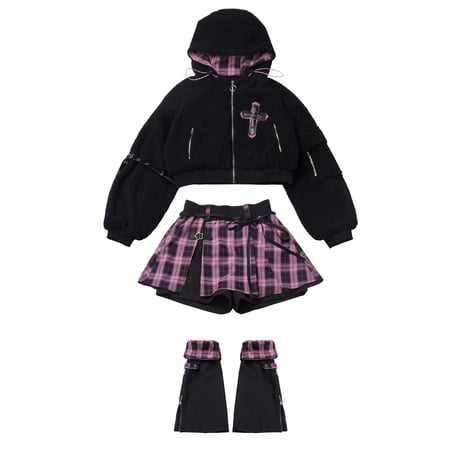 24cmShop ファッション かわいいスカート4点セットsus177