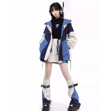 24cmShop ゆとりカジュアルニュートラル機械未来感スーツ4点セットsuf049