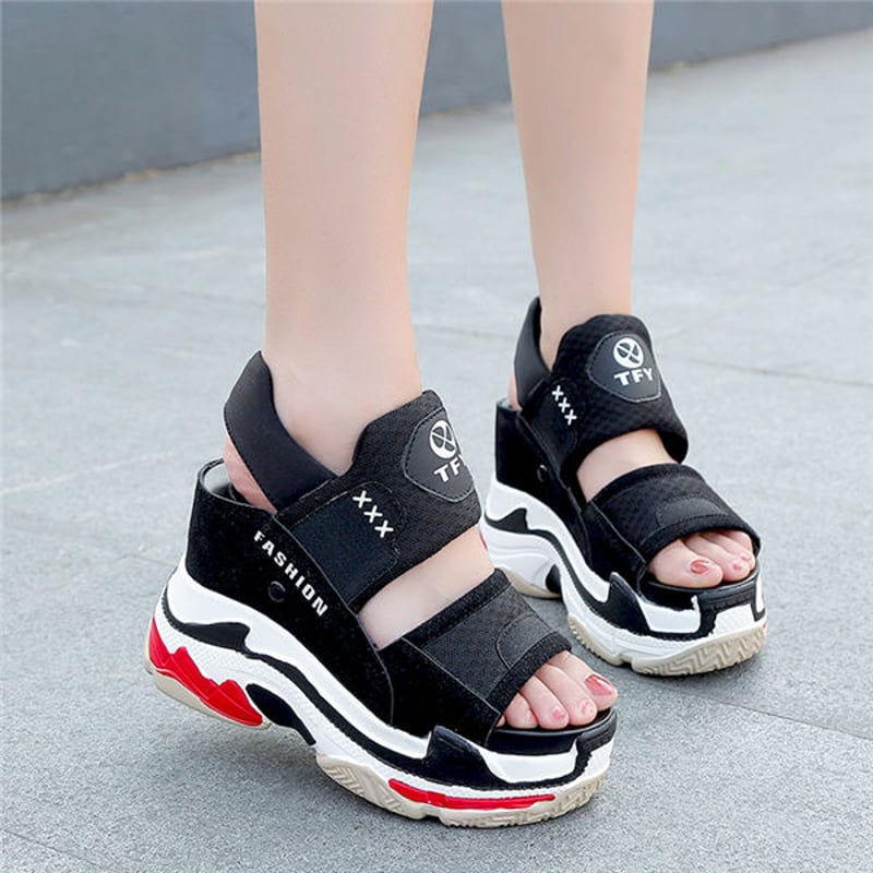 Shoes スニーカー風厚底サンダル 441 | 可愛い服量産型服通販 Shoes スニーカー風厚底サンダル 441 | 可愛い服量産型服通販