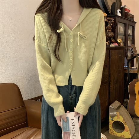 Kawaii Knit Short Jacket  wt044
