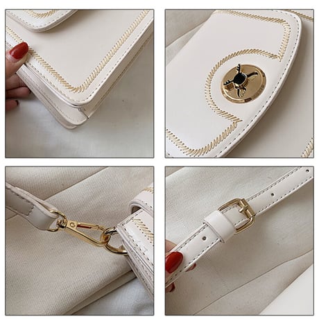 Bags ファッション レザー ショルダーバッグ   707